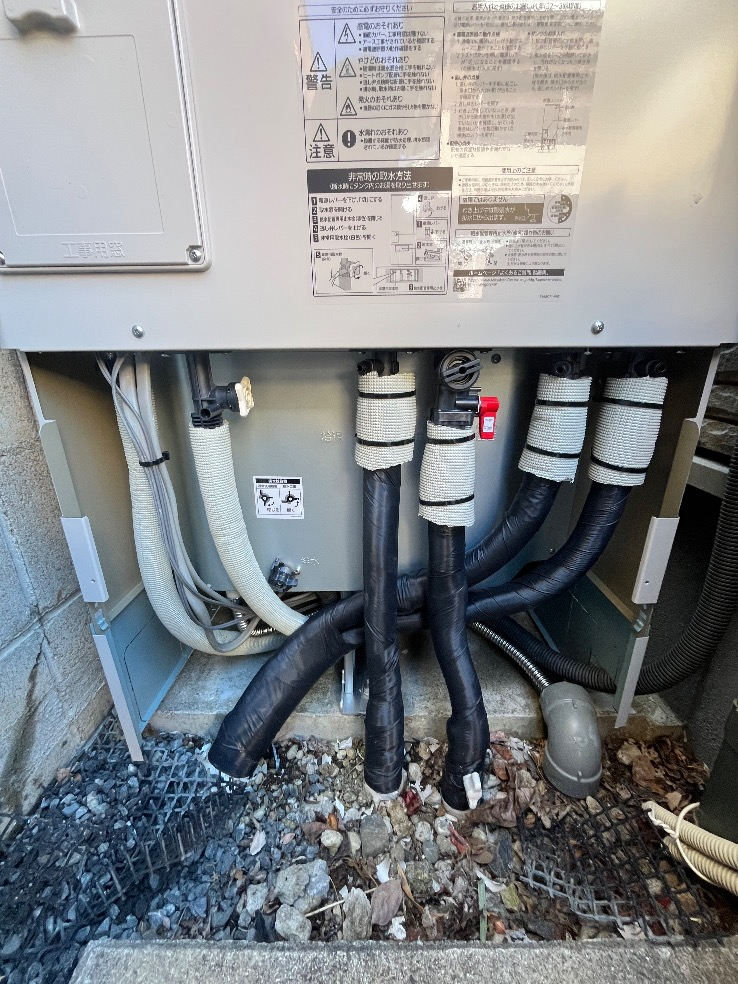 パナソニックエコキュートHE-46K3Qから三菱エコキュートSRT-S377U｜エコキュート交換工事｜埼玉県春日部市新宿新田｜ 