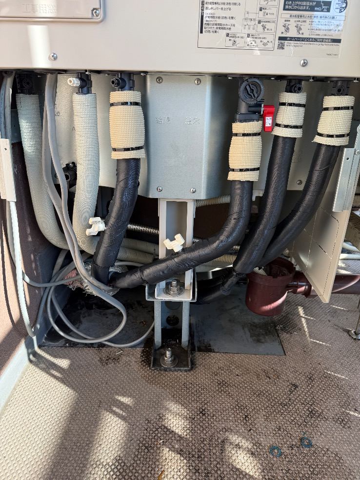 コロナエコキュートCTU-301DA7J-1-BLから三菱エコキュートSRT-W306D-BS2｜エコキュート交換工事｜神奈川県川崎市川崎区中瀬｜マンション｜フォレシアムブライトハウス