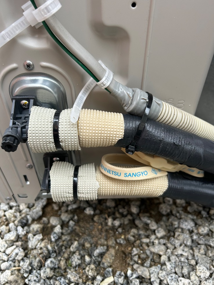 三菱エコキュートSRT-HPT37W5から三菱エコキュートSRT-S467｜エコキュート交換工事｜福島県郡山市八山田西｜