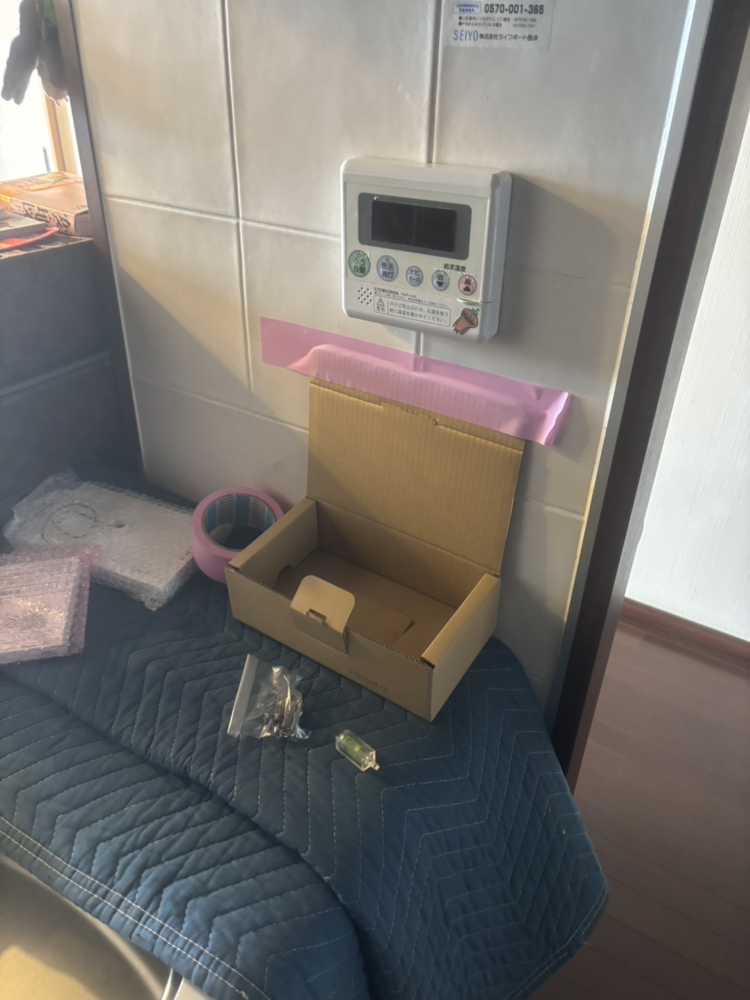 コロナエコキュートCTU-H3014AからコロナエコキュートCHP-S30AZ1-12|エコキュート交換工事|埼玉県川口市里|マンション|シーズガーデングリーンパティオ