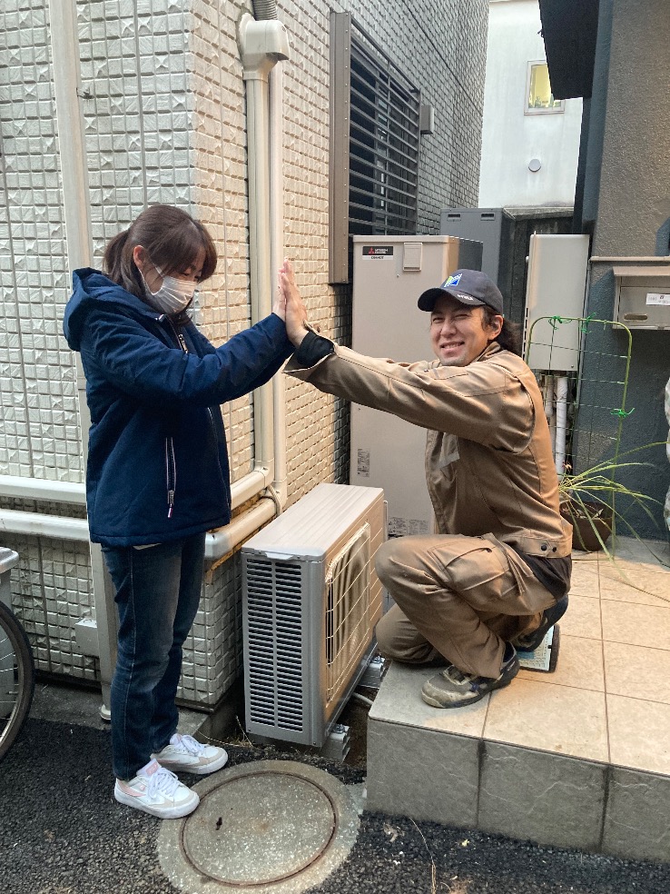 日立電気温水器EQ37GFCVから三菱エコキュートSRT-S377UZ・SRT-S436UZ｜エコキュート交換工事｜東京都文京区大塚｜