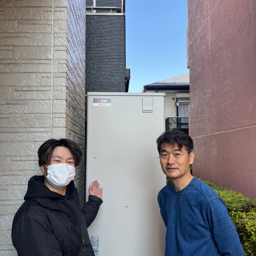 日立エコキュートEB-H37QTA4-THから日立エコキュートSRT-S467U｜エコキュート交換工事｜ウルブロZ取付工事｜埼玉県富士見市針ヶ谷｜