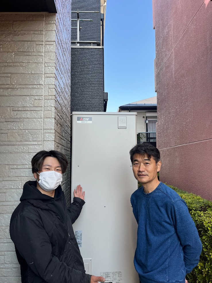 日立エコキュートEB-H37QTA4-THから日立エコキュートSRT-S467U｜エコキュート交換工事｜ウルブロZ取付工事｜埼玉県富士見市針ヶ谷｜