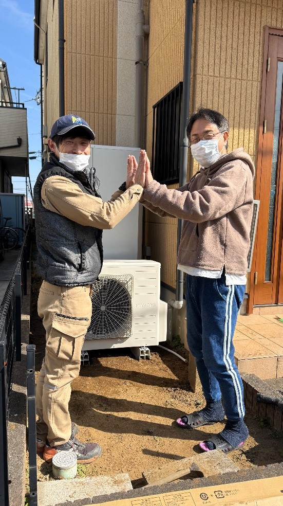 東芝エコキュートHWH-FB461SCTから日立エコキュートBHP-FG37XU｜エコキュート交換工事｜埼玉県さいたま市見沼区春岡｜