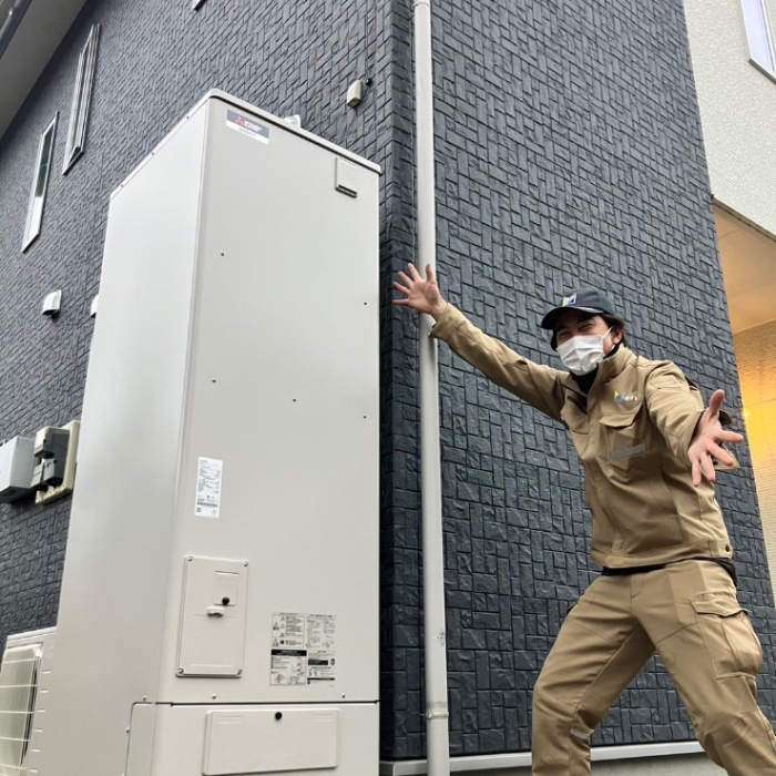 ダイキンエコキュートTUN46MBFVから三菱エコキュートSRT-S467｜エコキュート交換工事｜栃木県芳賀郡益子町塙｜