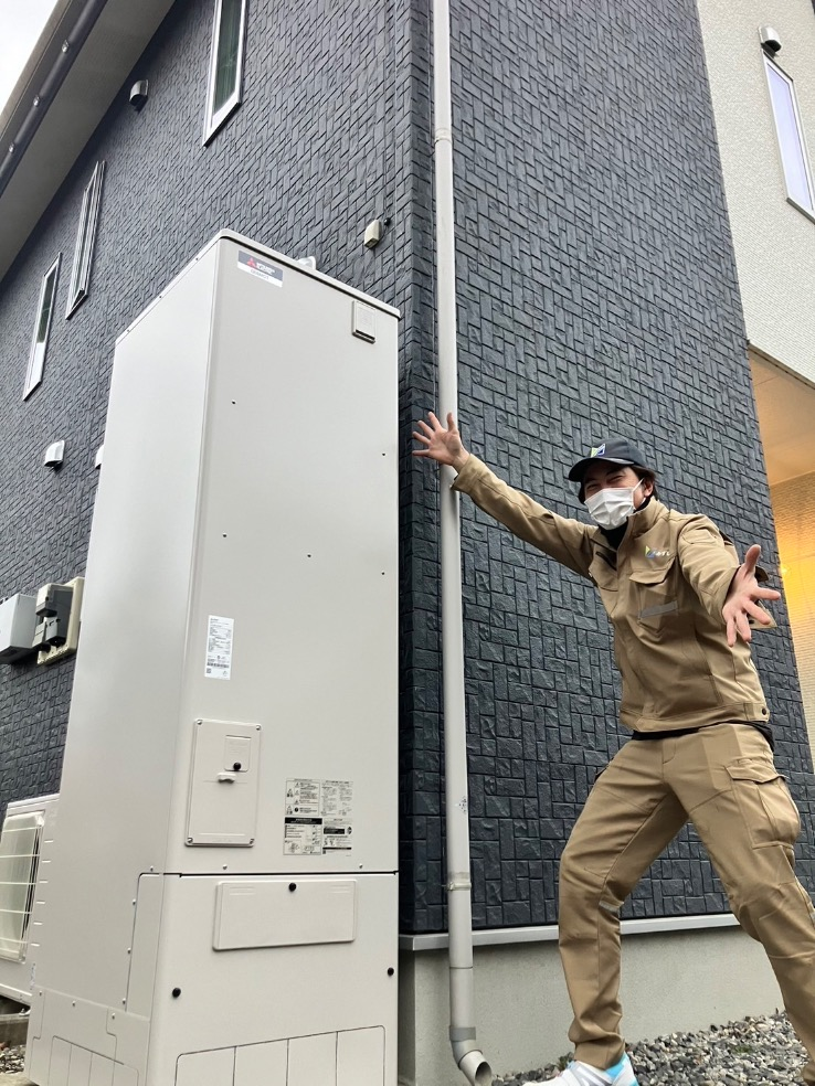 ダイキンエコキュートTUN46MBFVから三菱エコキュートSRT-S467｜エコキュート交換工事｜栃木県芳賀郡益子町塙｜