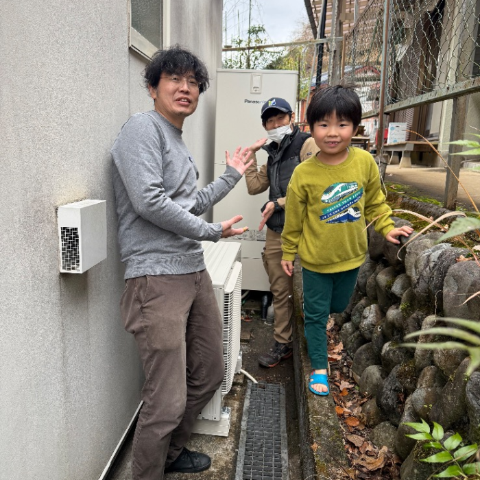 パナソニックエコキュートHE-460SUFQからパナソニックエコキュートHE-S37LQS｜エコキュート交換工事｜東京都青梅市｜