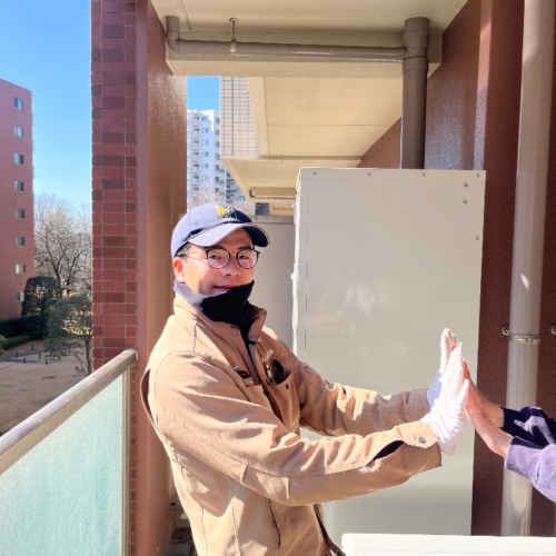 コロナエコキュートCTU-H3014AからコロナエコキュートCHP-S30AZ1-12｜エコキュート交換工事｜千葉県我孫子市我孫子｜マンション｜グランレジデンス