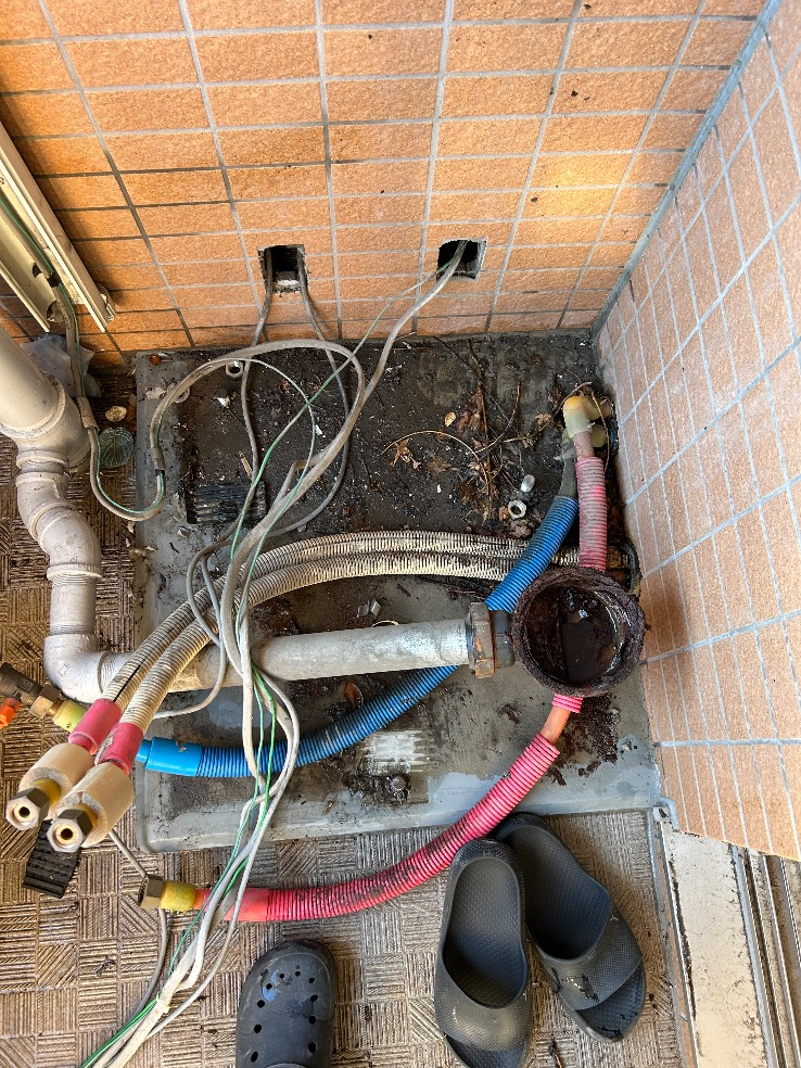 コロナエコキュートCTU-H3014Aから三菱エコキュートSRT-W306D-2｜エコキュート交換工事｜東京都中野区松が丘｜マンション｜ネオマイム哲学堂公園