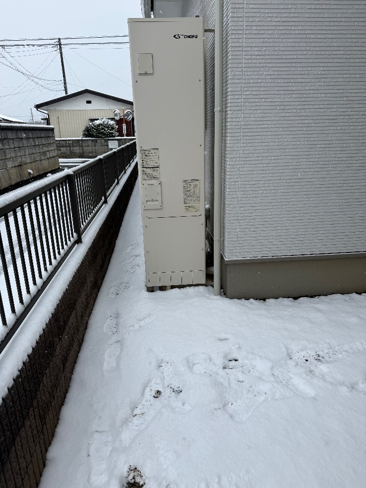 長府エコキュートET-3739GPXH から三菱エコキュートSRT-S377｜エコキュート交換工事｜茨城県石岡市東光台｜