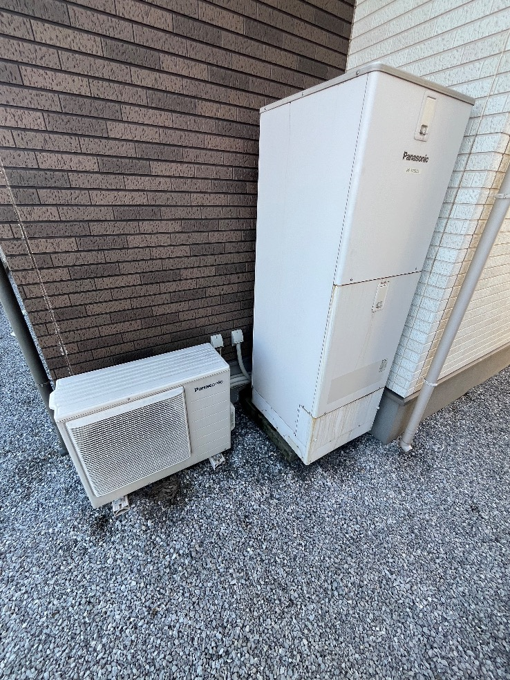 パナソニックエコキュートHE-370SGQから日立エコキュートBHP-FG37XU｜エコキュート交換工事｜栃木県佐野市高萩町｜