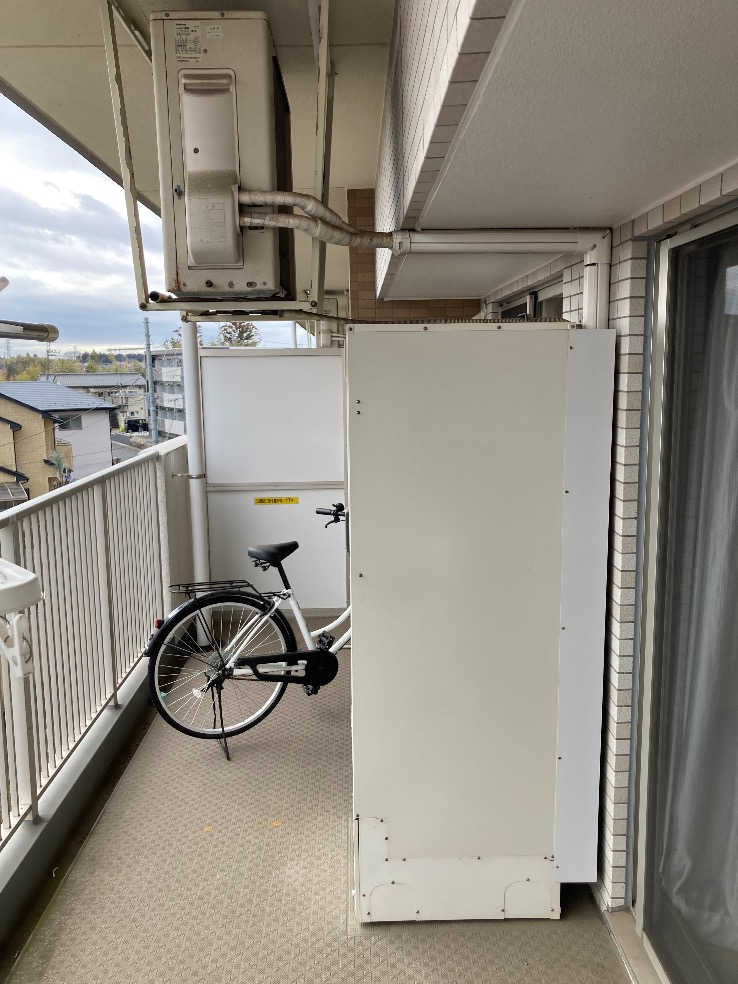 パナソニックエコキュートHE-30C3Qから三菱エコキュートSRT-S377｜エコキュート交換工事｜千葉県富里市日吉倉｜マンション｜センチュリー成田