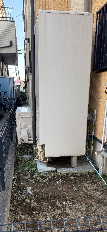 東芝エコキュートHWH-FB461SCTから日立エコキュートBHP-FG37XU｜エコキュート交換工事｜埼玉県さいたま市見沼区春岡｜