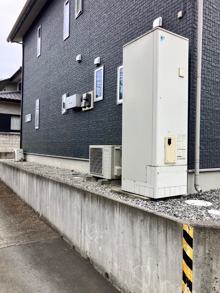 ダイキンエコキュートTUN46MBFVから三菱エコキュートSRT-S467｜エコキュート交換工事｜栃木県芳賀郡益子町塙｜