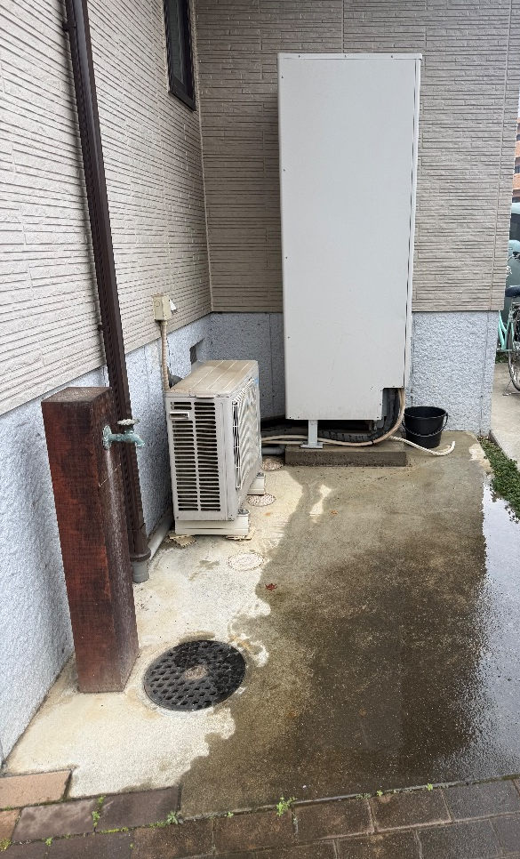 三菱エコキュートSRT-HP46W4から三菱エコキュートSRT-S377｜エコキュート交換工事｜埼玉県北足立郡伊奈町寿｜ 