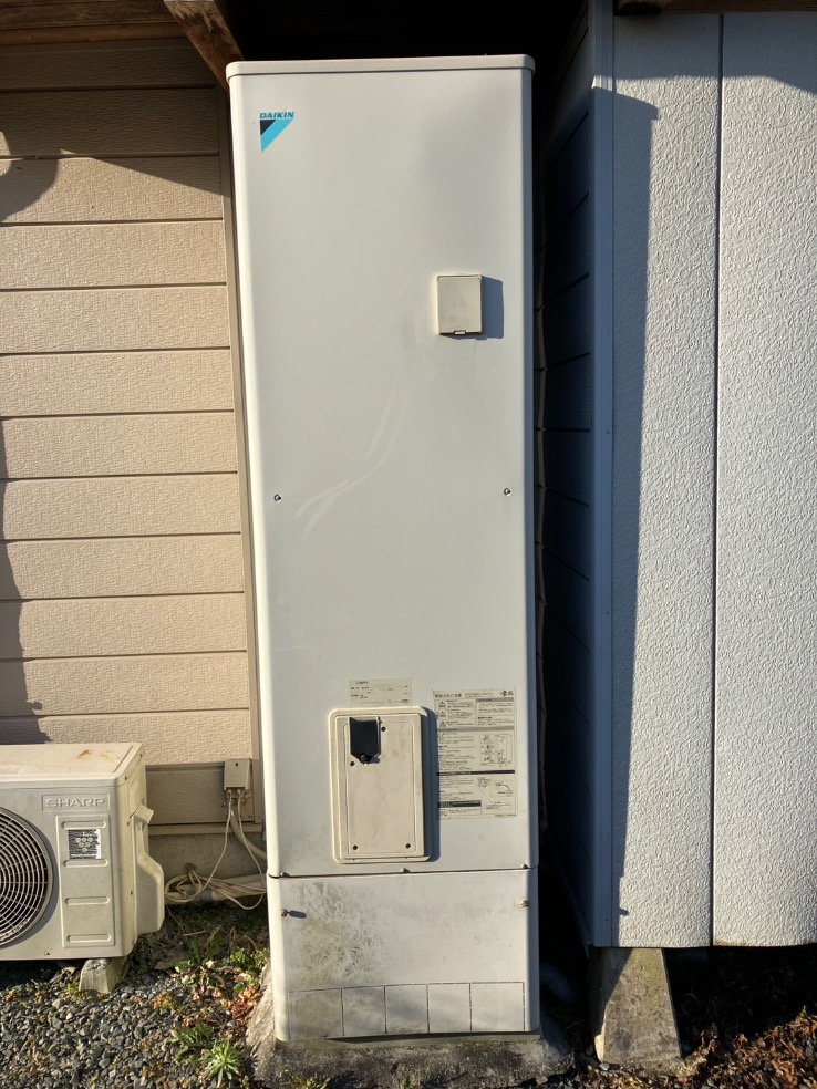 ダイキンエコキュートTU46PFVから日立エコキュートBHP-FG37XU｜エコキュート交換工事｜栃木県佐野市下彦間町｜ 