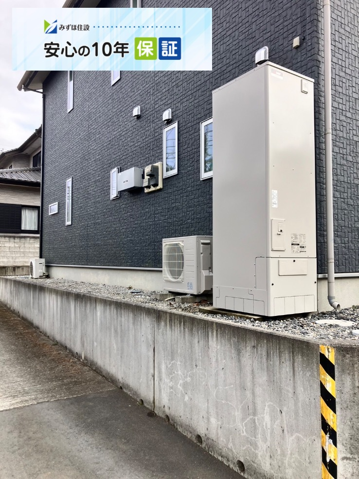 ダイキンエコキュートTUN46MBFVから三菱エコキュートSRT-S467｜エコキュート交換工事｜栃木県芳賀郡益子町塙｜