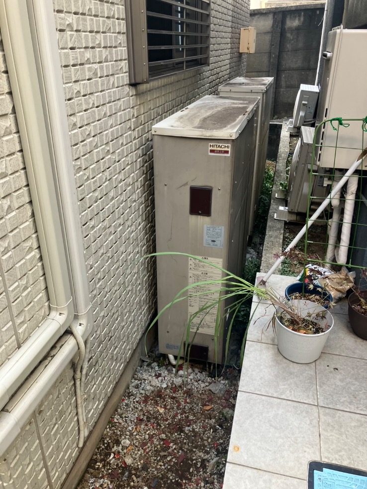 日立電気温水器EQ37GFCVから三菱エコキュートSRT-S377UZ・SRT-S436UZ｜エコキュート交換工事｜東京都文京区大塚｜