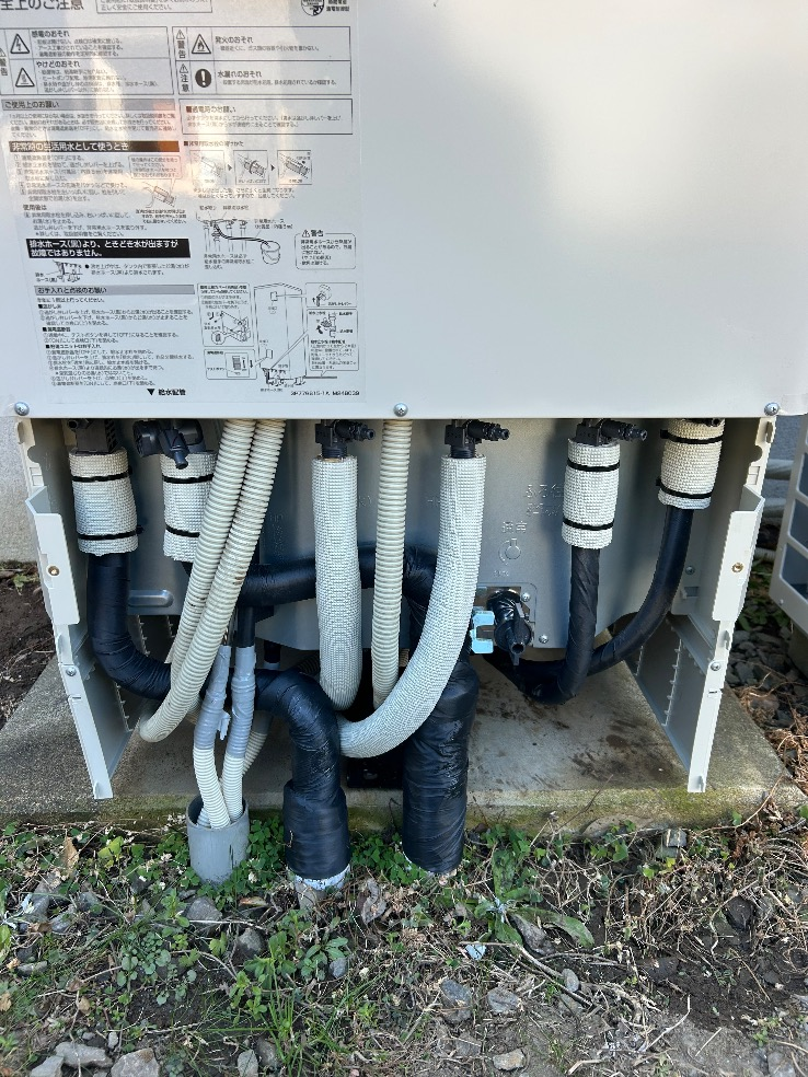 ハウステックエコキュートHHP-AT466HATからダイキンエコキュートEQX46ZFV｜エコキュート交換工事｜茨城県つくば市上原｜