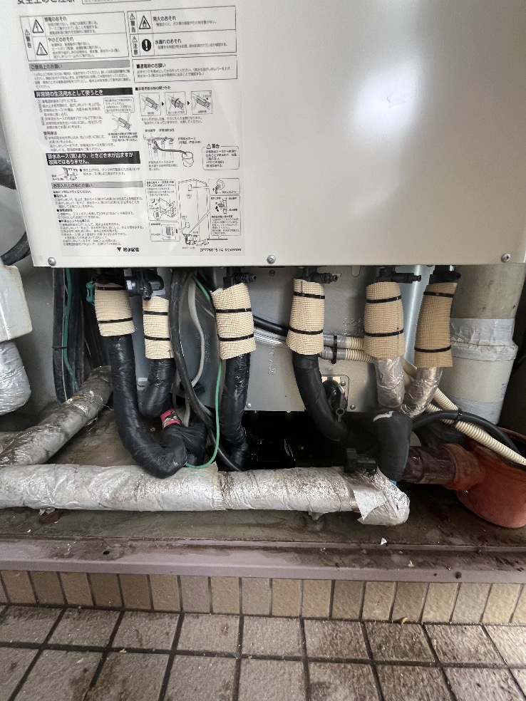 ダイキンエコキュートTU37FFVからダイキンエコキュートEQX37ZFV｜エコキュート交換工事｜茨城県ひたちなか市勝田中央｜マンション｜サーパス勝田駅前