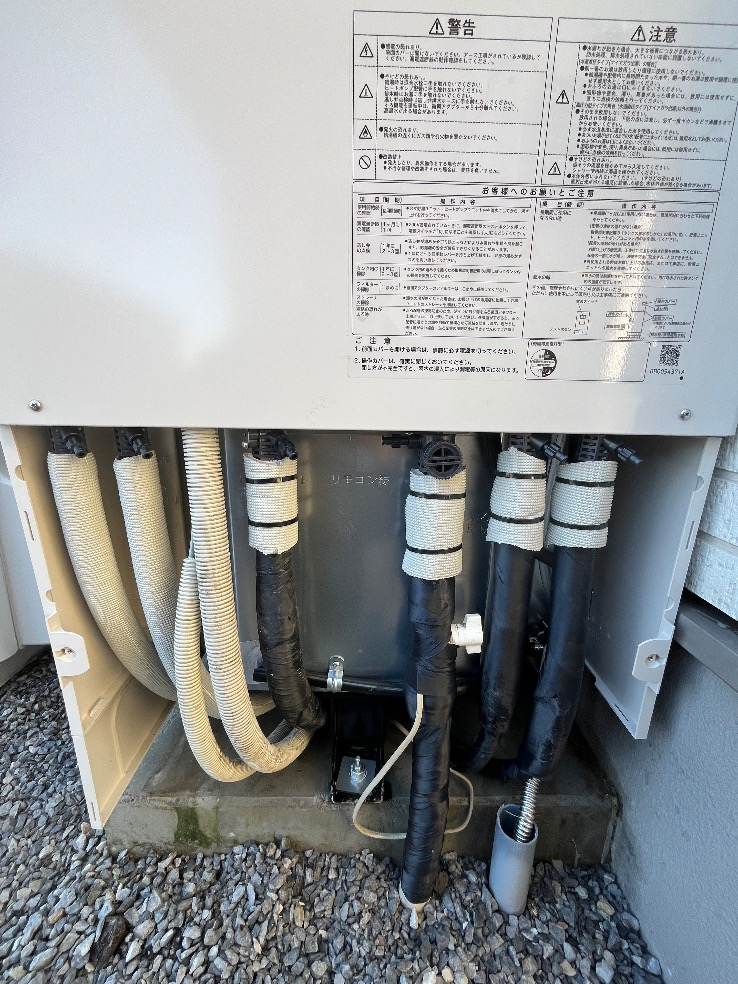 パナソニックエコキュートHE-370SGQから日立エコキュートBHP-FG37XU｜エコキュート交換工事｜栃木県佐野市高萩町｜