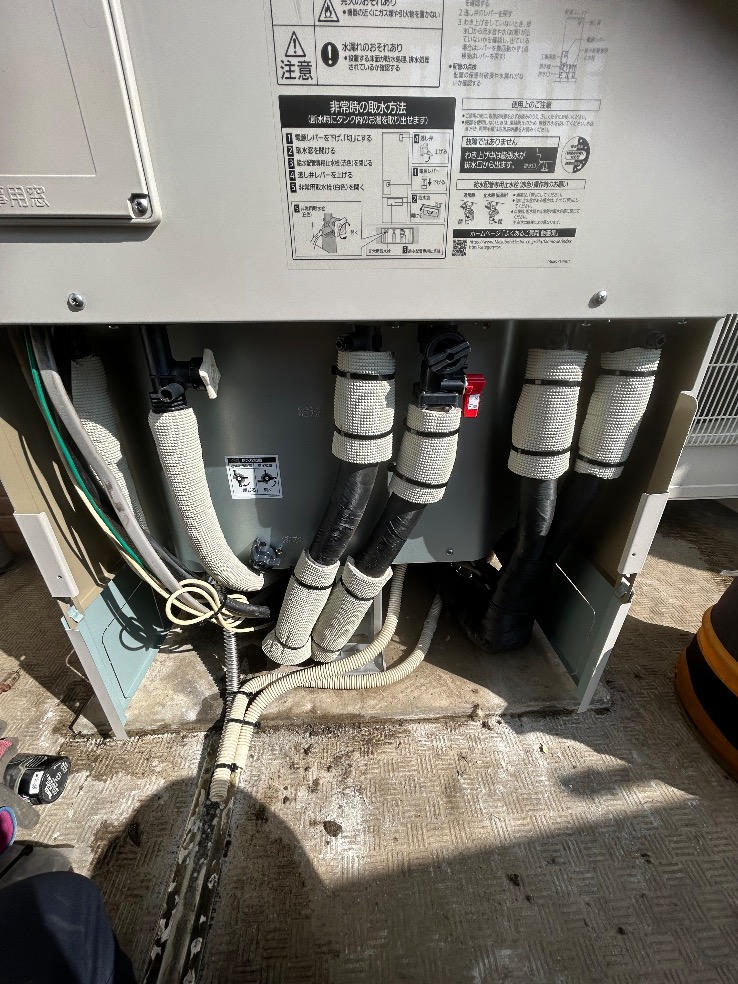 東芝電気温水器HPL-2TFB375RAUから三菱エコキュートSRT-S377U｜エコキュート交換工事｜東京都杉並区南荻窪｜マンション｜スタジオデン荻窪