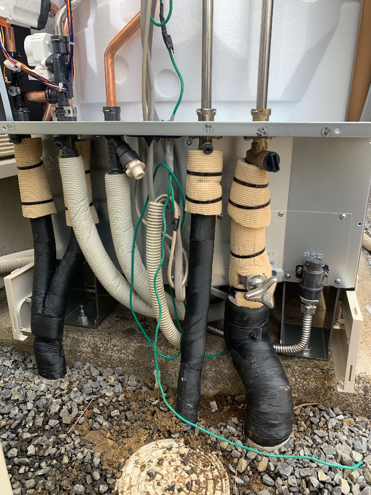 パナソニックエコキュートHE-37K3QからパナソニックエコキュートHE-S37LQS|エコキュート交換工事|茨城県かすみがうら市下稲吉|