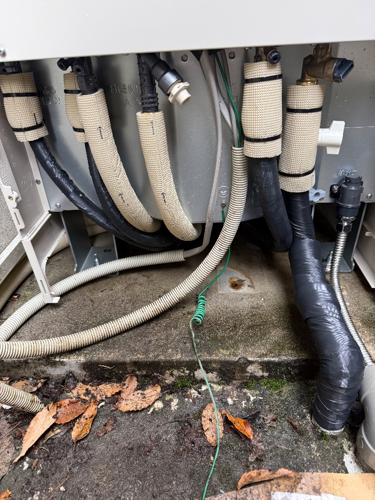 パナソニックエコキュートHE-460SUFQからパナソニックエコキュートHE-S37LQS｜エコキュート交換工事｜東京都青梅市｜