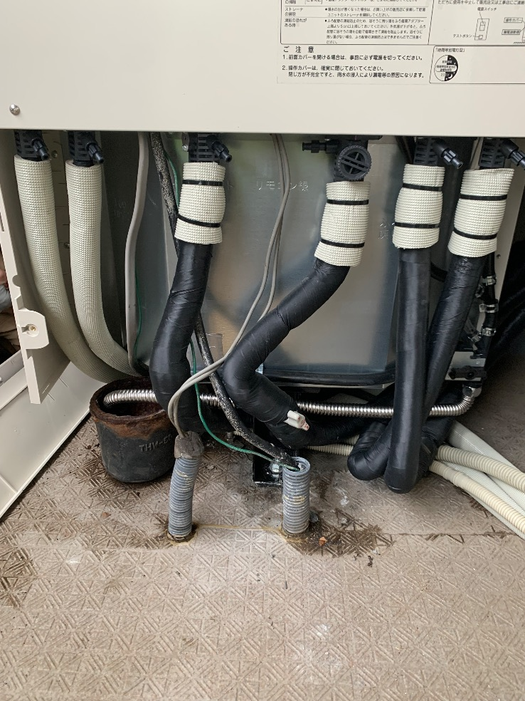 東芝電気温水器HPL-2TFB464RAUから日立エコキュートBHP-FG37XU｜エコキュート交換工事｜東京都世田谷区北烏山｜マンション｜エルザ世田谷