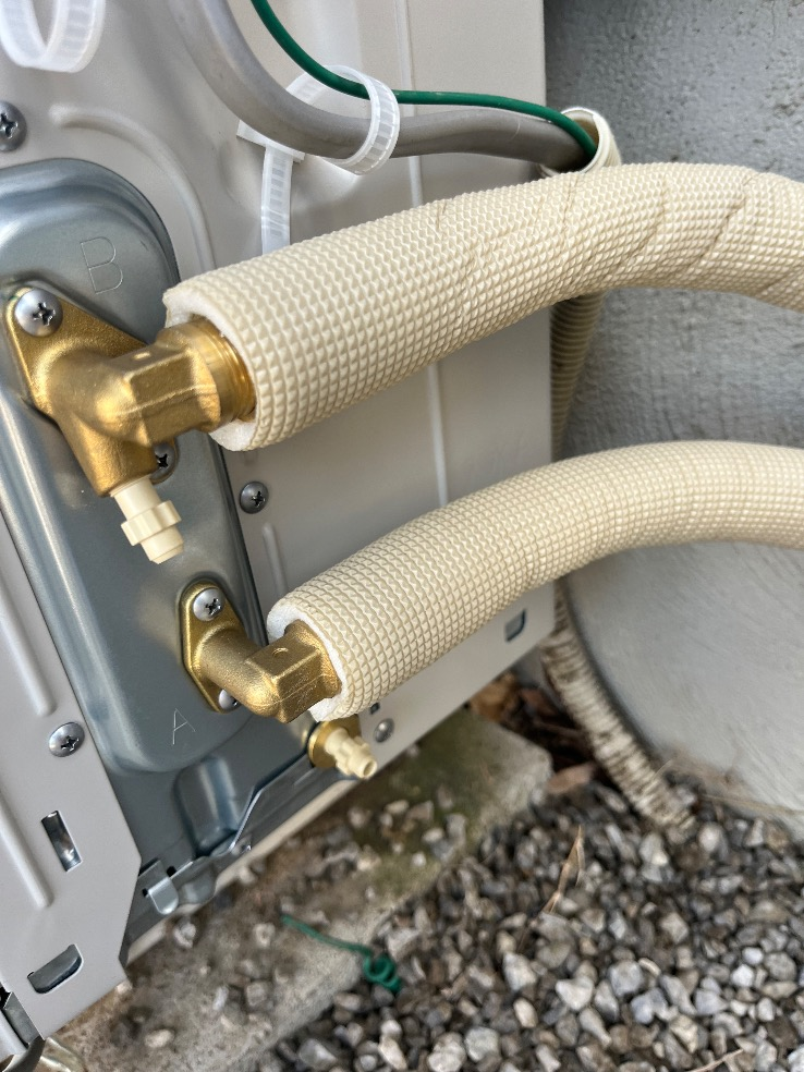 パナソニックエコキュートHE-K46BXから三菱エコキュートSRT-S466U｜エコキュート交換工事｜埼玉県白岡市千駄野｜