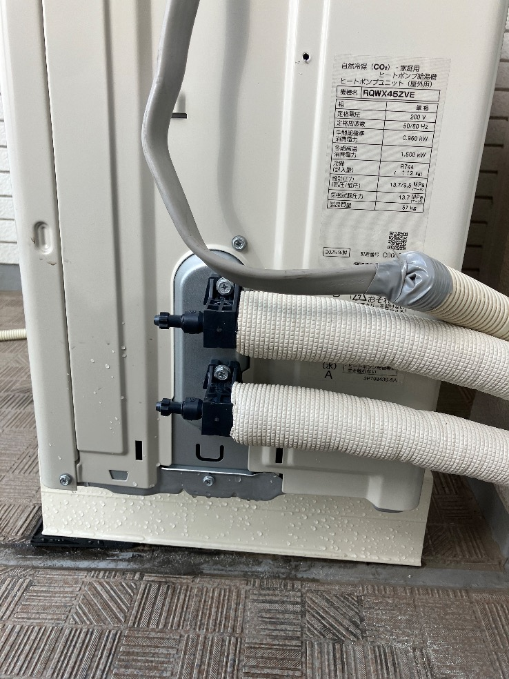コロナエコキュートCTU-H3014AJ-BLからダイキンエコキュートEQX37ZFVE｜エコキュート交換工事｜東京都大田区大森南｜マンション｜エンゼルザグランドハーツ