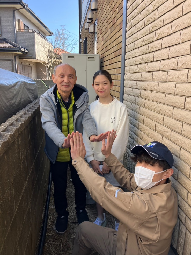 東芝電気温水器HPL-2TFB375RAUからダイキンエコキュートEQX37ZFV｜エコキュート交換工事｜千葉県神栖市深芝南｜