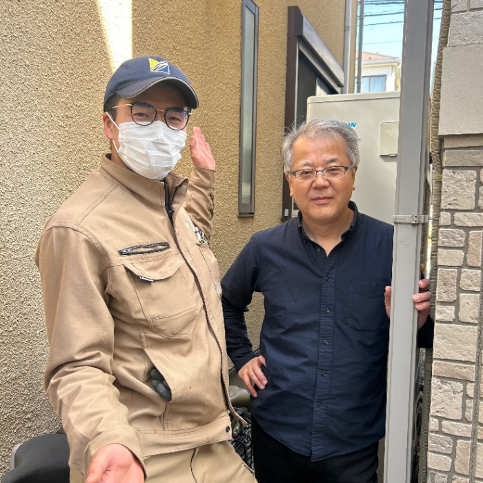 ダイキンエコキュートTU37HFTVからダイキンエコキュートEQA37ZFTV｜エコキュート交換工事｜さいたま市北区奈良町