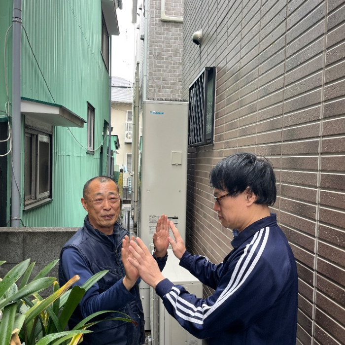 ハウステックエコキュートHHP-T371WATからダイキンエコキュートEQA46ZFTV｜エコキュート交換工事｜神奈川県横浜市鶴見区下末吉｜