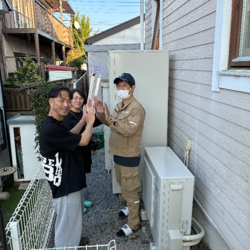 コロナエコキュートCTU-HX371DA10からダイキンエコキュートEQX37ZFV｜エコキュート交換工事｜埼玉県さいたま市北区日進町｜