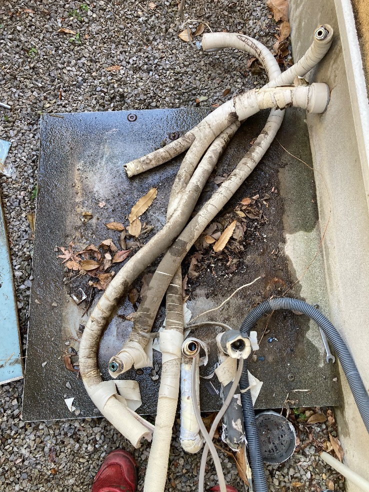 パナソニックエコキュートHE-37K2Sから三菱エコキュートSRT-S377U｜エコキュート交換工事｜神奈川県川崎市麻生区万福寺｜