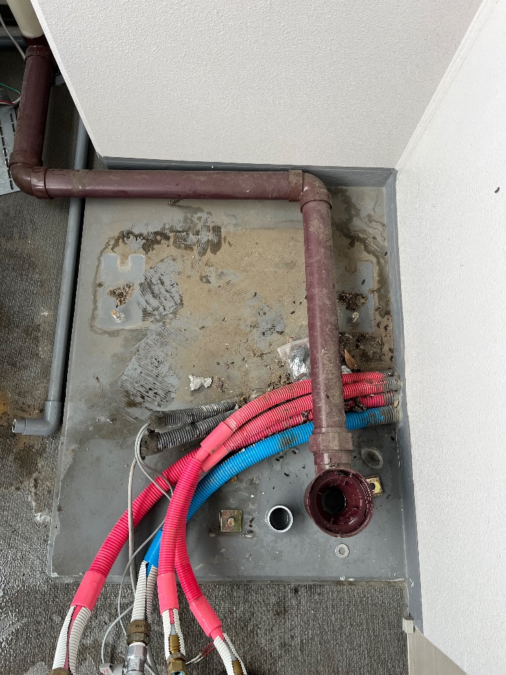 タカラエコキュートEC-3707KU-FANSから三菱エコキュートSRT-S377｜エコキュート交換工事｜東京都多摩市馬引沢｜マンション｜レーベン多摩永山ガーデンヒルズ