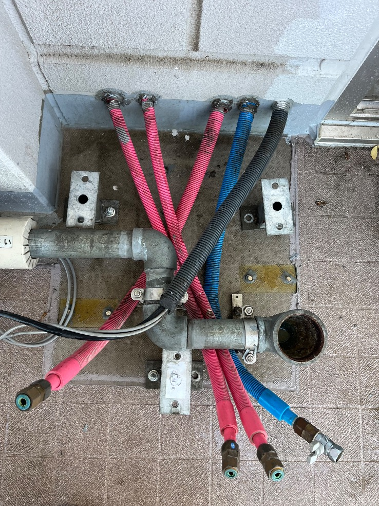 パナソニックエコキュートHE-30C3Qから三菱エコキュートSRT-W306D-2｜エコキュート交換工事｜埼玉県さいたま市南区沼影｜マンション｜プラウドタワー武蔵浦和ガーデン