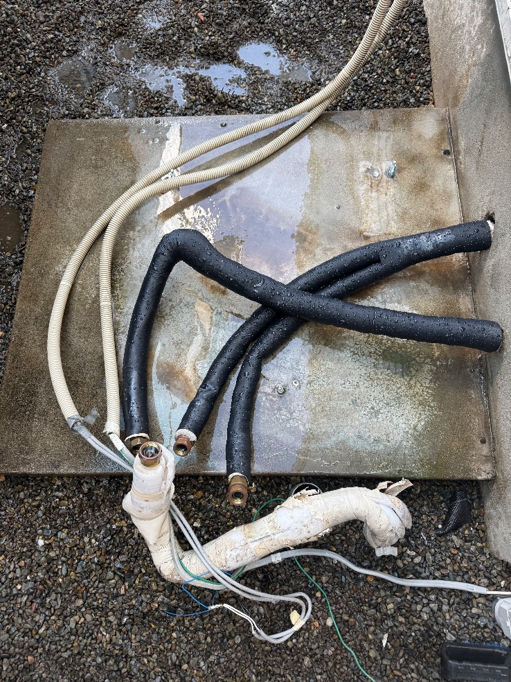 コロナエコキュートCTU-371D1A9から三菱エコキュートSRT-S377|エコキュート交換工事|神奈川県横浜市港北区綱島西|