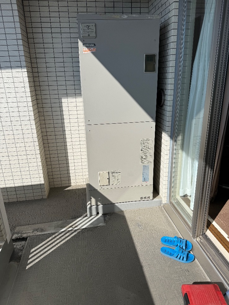 東芝電気温水器HPL‐2TFB375RAU からダイキンエコキュートEQX37ZFV｜エコキュート交換工事｜東京都葛飾区堀切｜マンション｜ミオカステーロ堀切菖蒲園