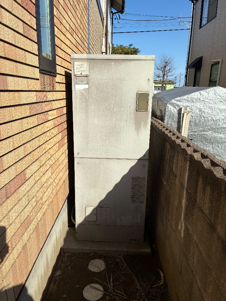 東芝電気温水器HPL-2TFB375RAUからダイキンエコキュートEQX37ZFV｜エコキュート交換工事｜千葉県神栖市深芝南｜