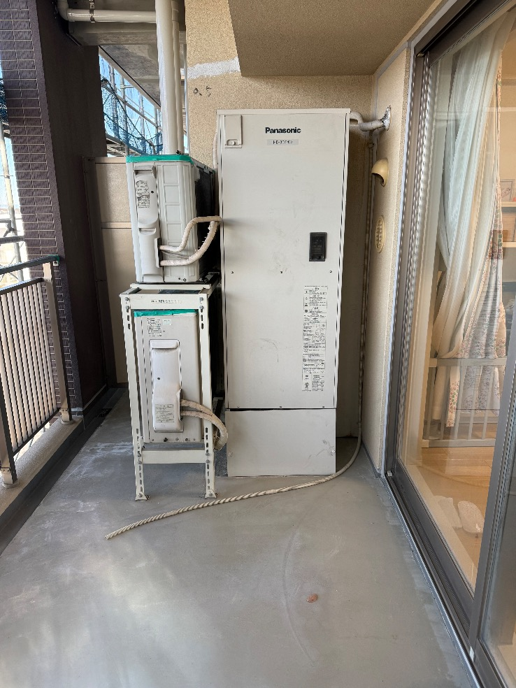 パナソニックエコキュートHE-30C4QからダイキンエコキュートEQX37ZFV｜エコキュート交換工事｜千葉県流山市おおたかの森東｜マンション｜クリアヴィスタおおたかの森