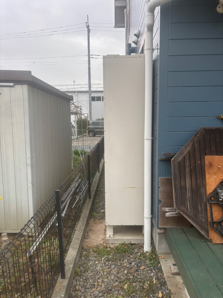 ダイキンエコキュートTU37GFCVからダイキンエコキュートEQX37ZFV｜エコキュート交換工事｜茨城県常総市内守谷町きぬの里｜