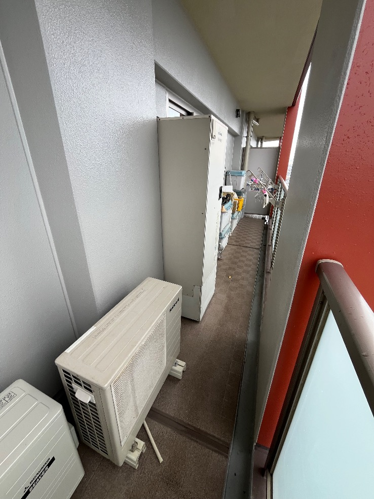 パナソニックエコキュートHE-30C3Qから三菱エコキュートSRT-W306D-2｜エコキュート交換工事｜埼玉県さいたま市南区沼影｜マンション｜プラウドタワー武蔵浦和ガーデン