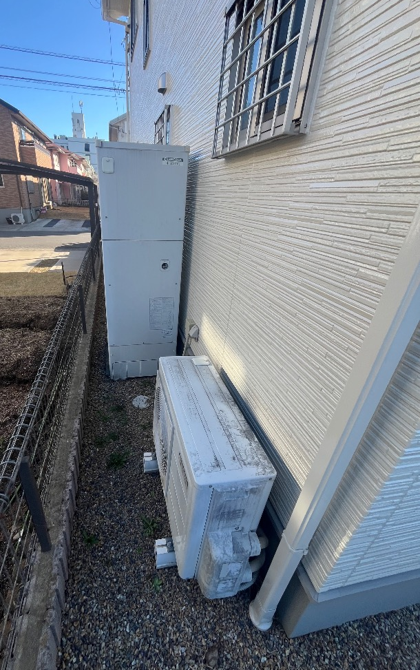 コロナエコキュートCTU-371D1A11からパナソニックエコキュートHE-S37LQS｜エコキュート交換工事｜茨城県つくば市梅園｜