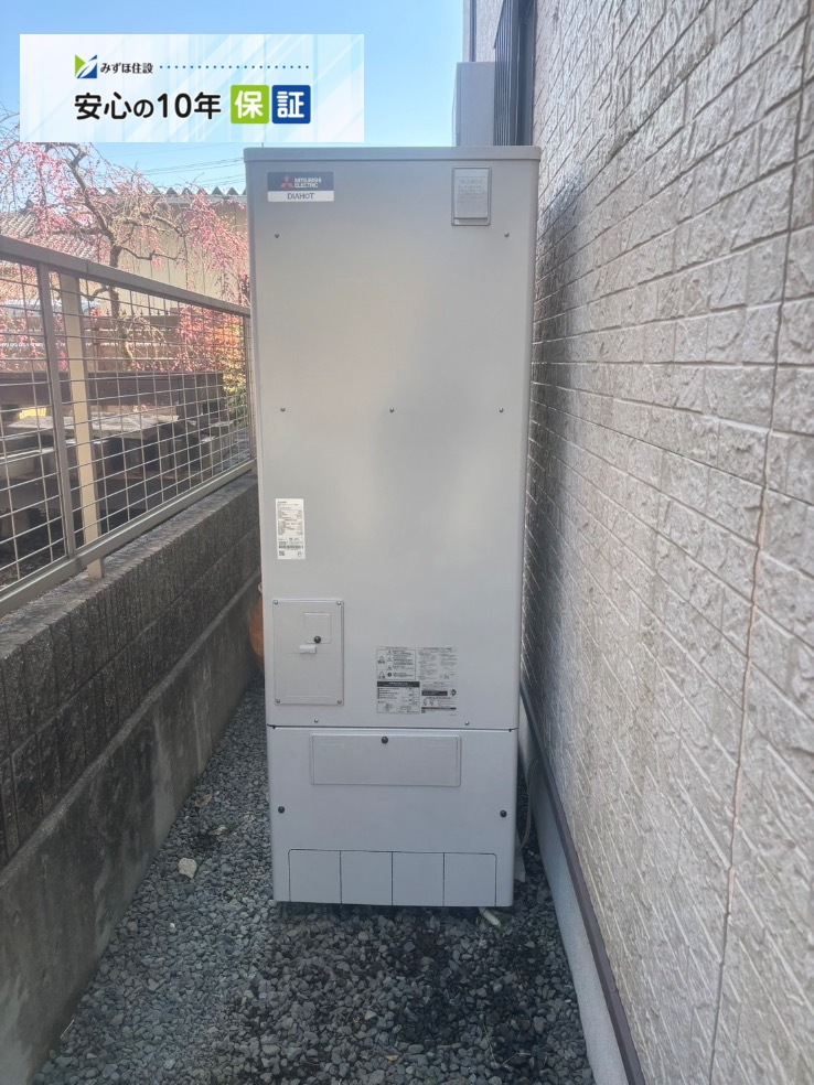 長府エコキュートEHP-372GPXHから三菱エコキュートSRT-S377｜エコキュート交換工事｜栃木県宇都宮市西原町｜