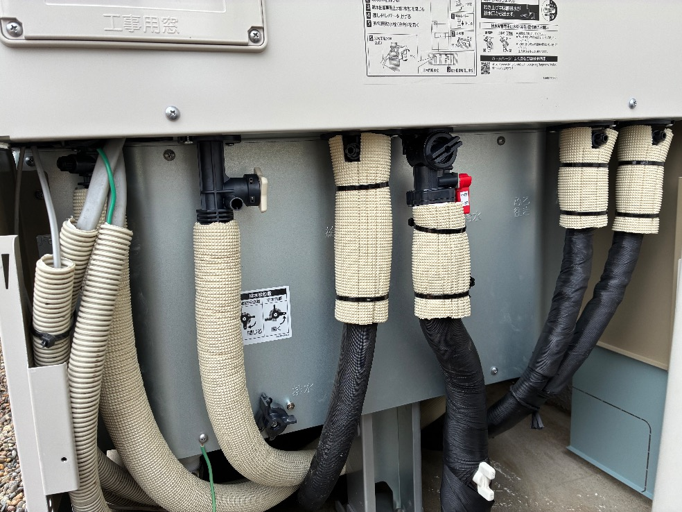 三菱エコキュートSRT-ST55Uから三菱エコキュートSRT-S557U｜エコキュート交換工事｜千葉県袖ケ浦市福王台｜