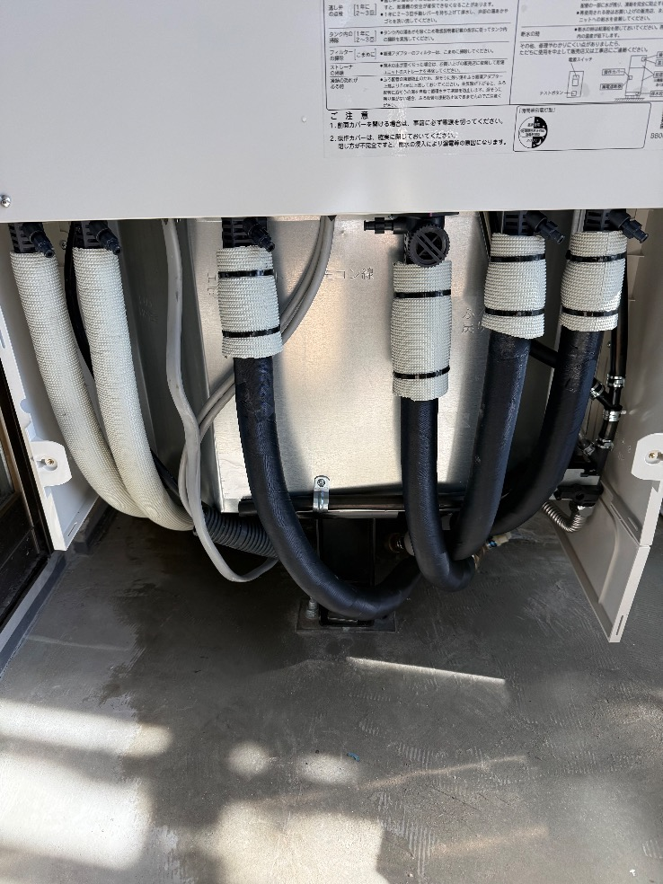 パナソニックエコキュートHE-30C4Qから日立エコキュートBHP-FG37XU｜エコキュート交換工事｜千葉県流山市おおたかの森東｜マンション｜クリアヴィスタおおたかの森