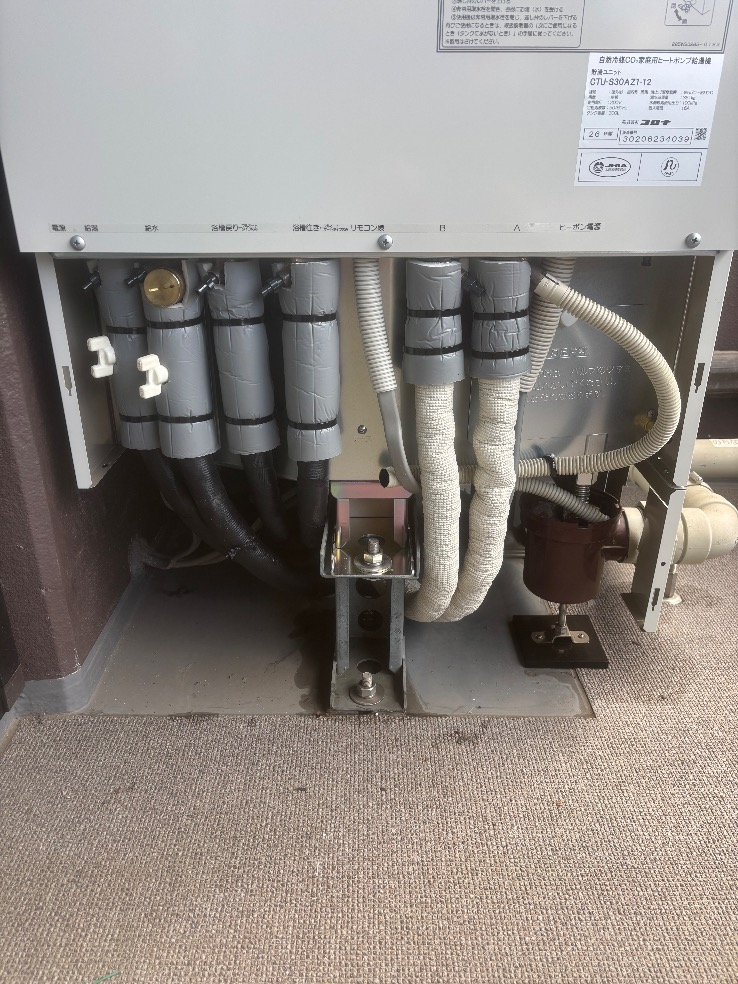 コロナエコキュートCTU-H3014AMからコロナエコキュートCHP-S30AZ1-12｜エコキュート交換工事｜東京都江東区北砂｜マンション｜東京スイートレジデンス
