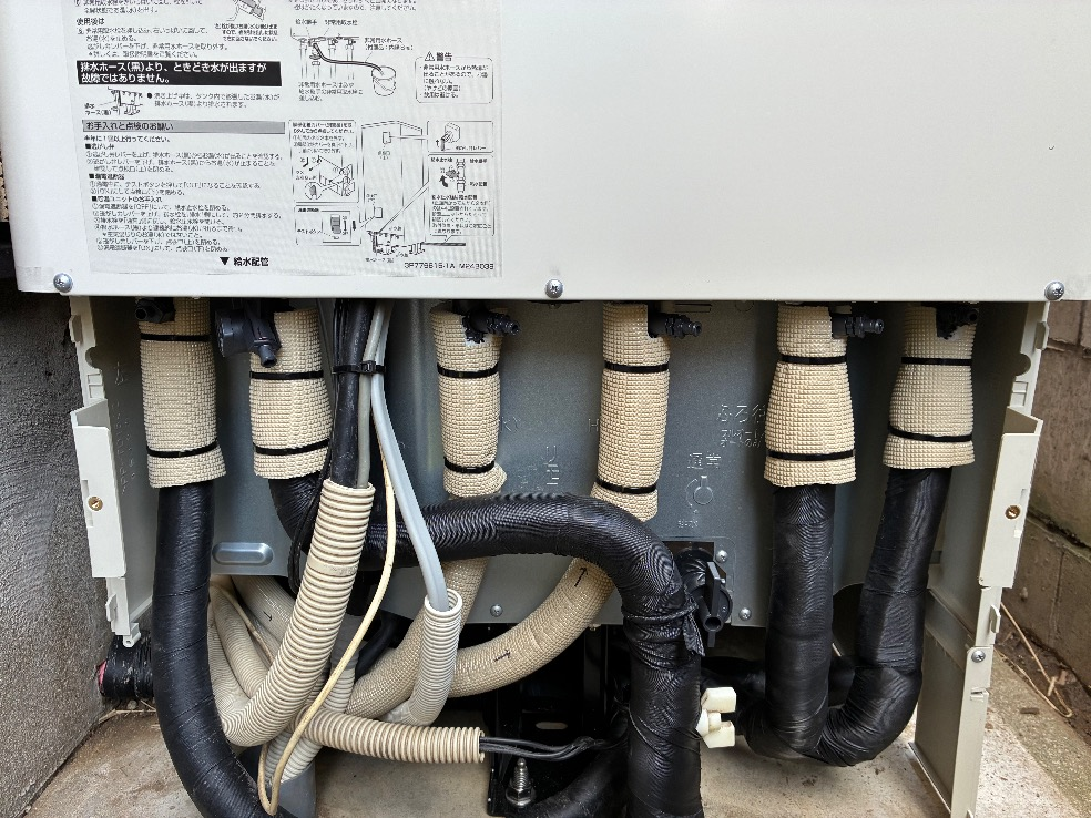 東芝電気温水器HPL-2TFB375RAUからダイキンエコキュートEQX37ZFV｜エコキュート交換工事｜千葉県神栖市深芝南｜